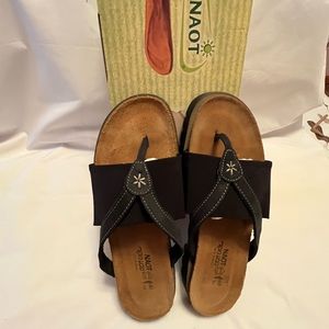 Naot Navy Sandals size 39